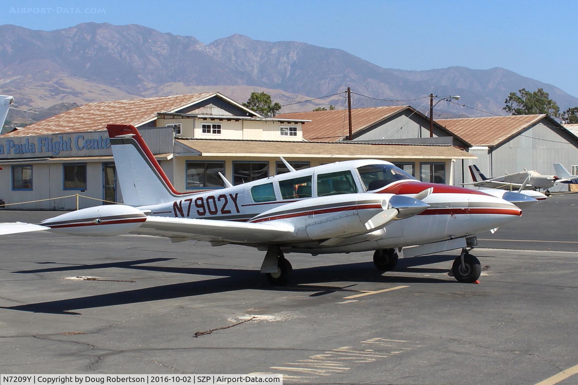 N7209Y, 1963 Piper PA-30-160 Twin Comanche Twin Comanche C/N 30-235, 1963 Piper PA-30 TWIN COMANCHE, two Lycoming IO-320s 160 Hp each. 1st year of production