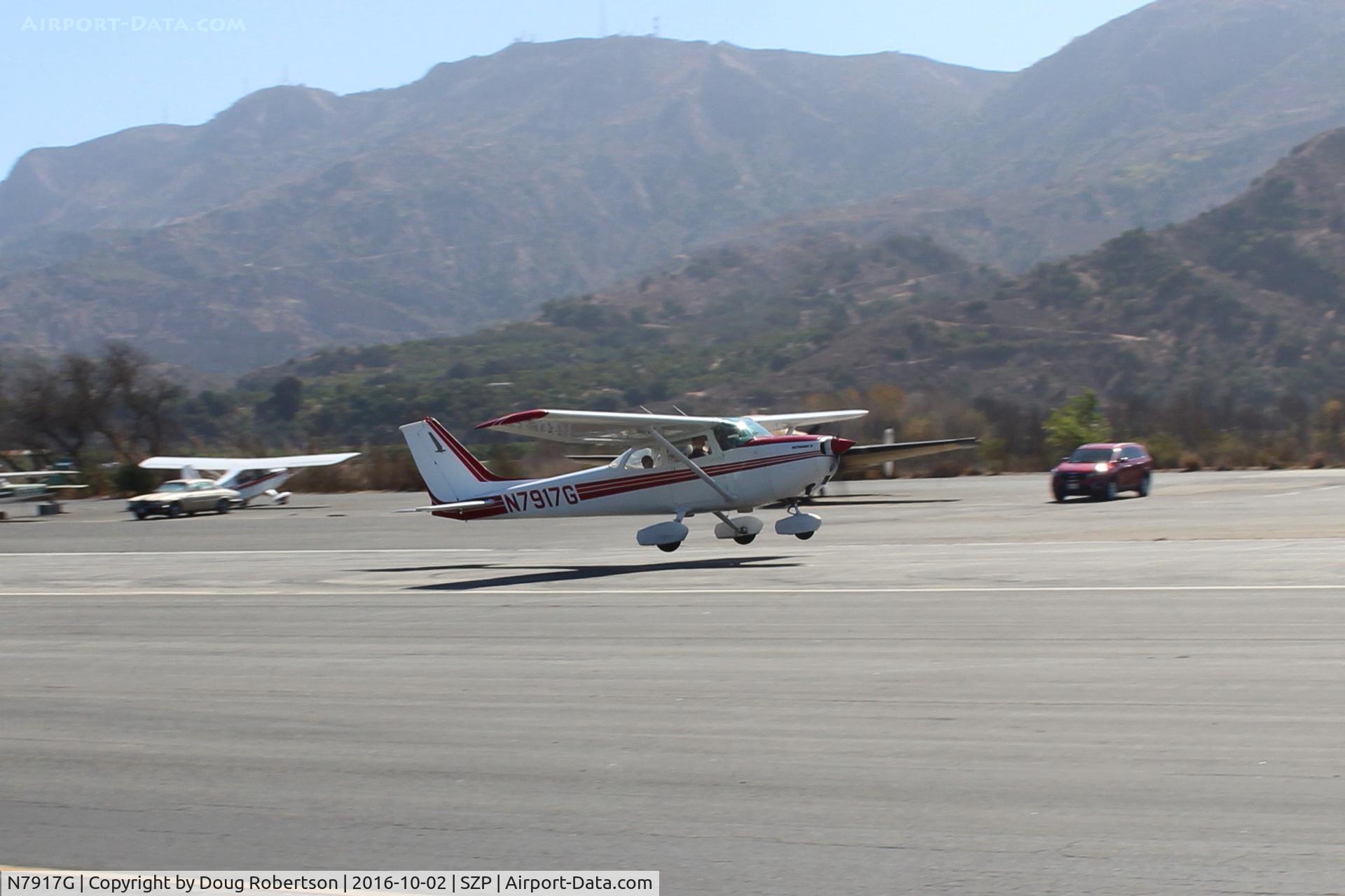 N7917G, 1970 Cessna 172L C/N 17259617, 1970 Cessna 172L SKYHAWK, Lycoming O-320 E2D 150 Hp, takeoff climb Rwy 22