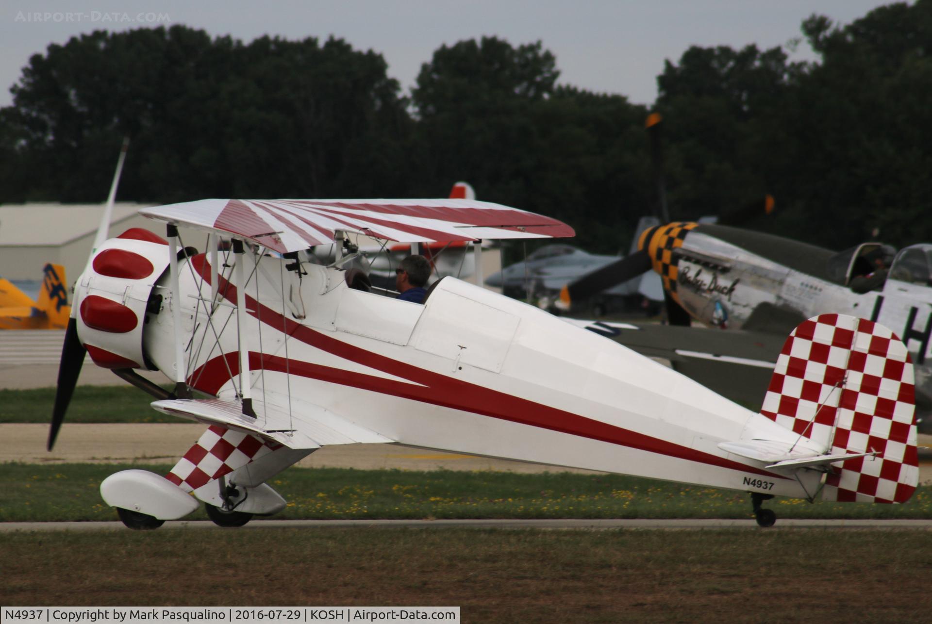 N4937, 1971 Bucker Bu-133D-1 Jungmeister C/N 2003, Bucker BU-133D-1
