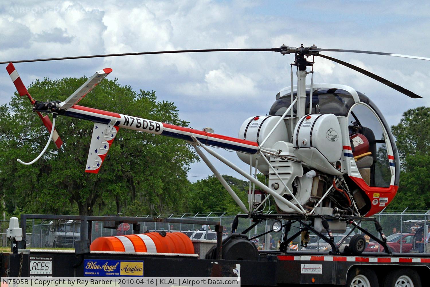 N7505B, 1985 Schweizer 300C (269C) C/N S1205, Schweizer 269C [S1205] Lakeland-Linder~N 16/04/2010