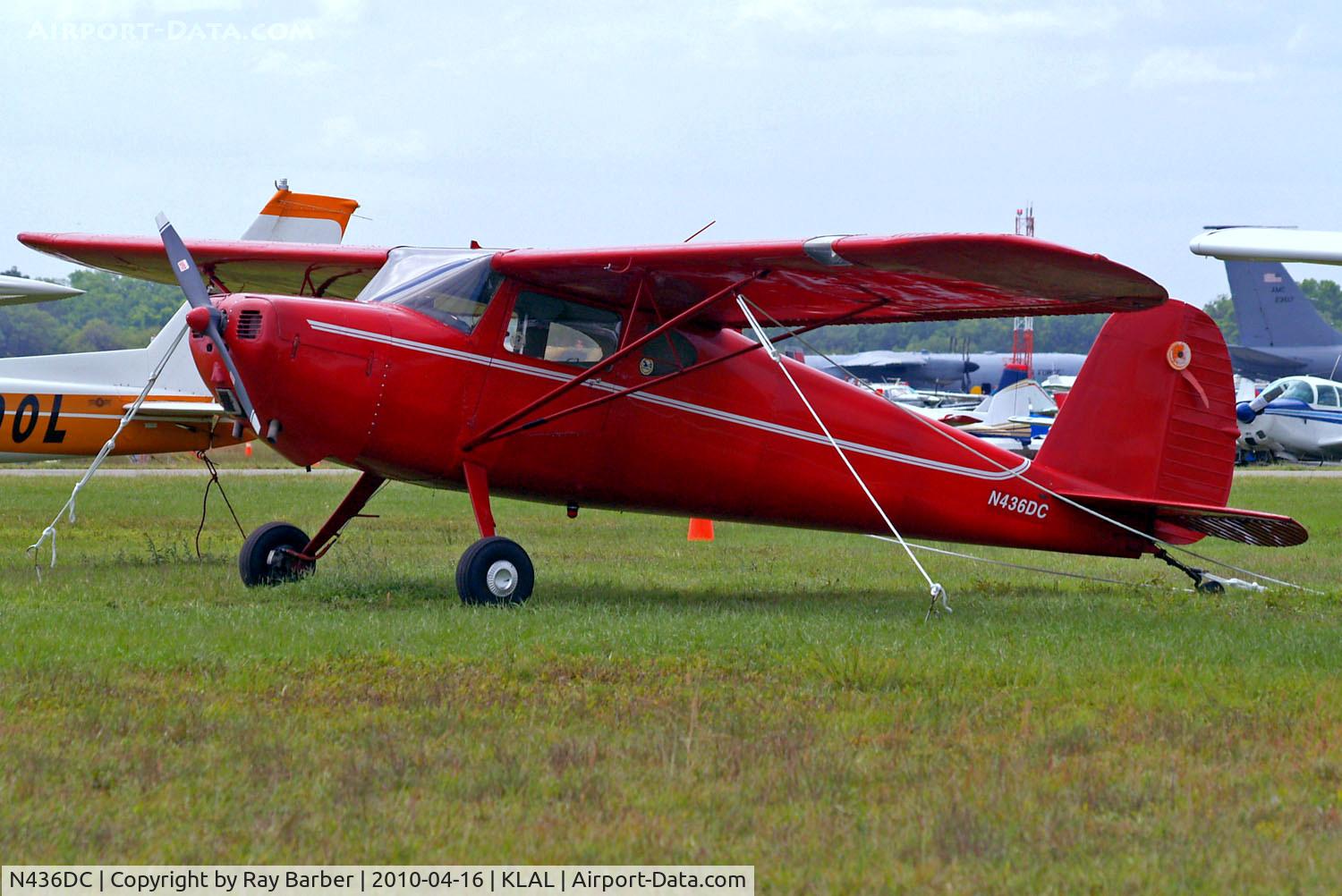 N436DC, 1946 Cessna 140 C/N 8807, Cessna 140 [8807] Lakeland-Linder~N 16/04/2010