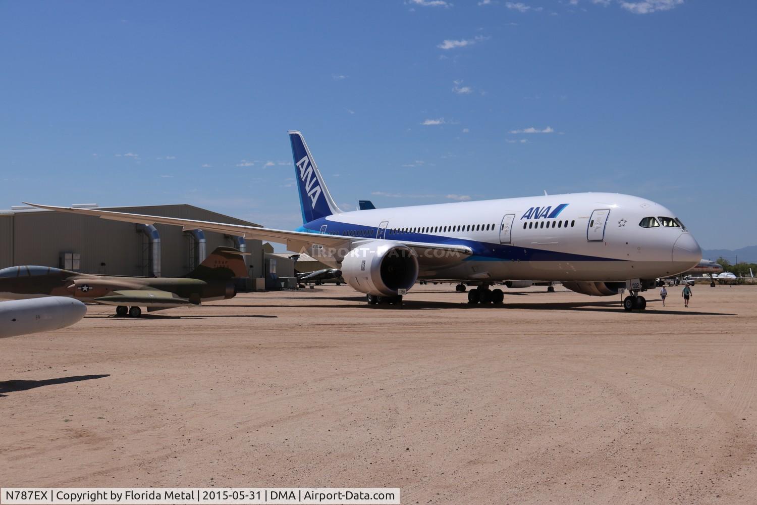 N787EX, 2009 Boeing 787-8 Dreamliner C/N 40691, ANA 787-8