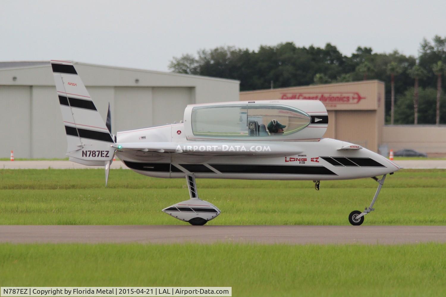 N787EZ, 1985 Rutan Long-EZ C/N 1217, Long EZ