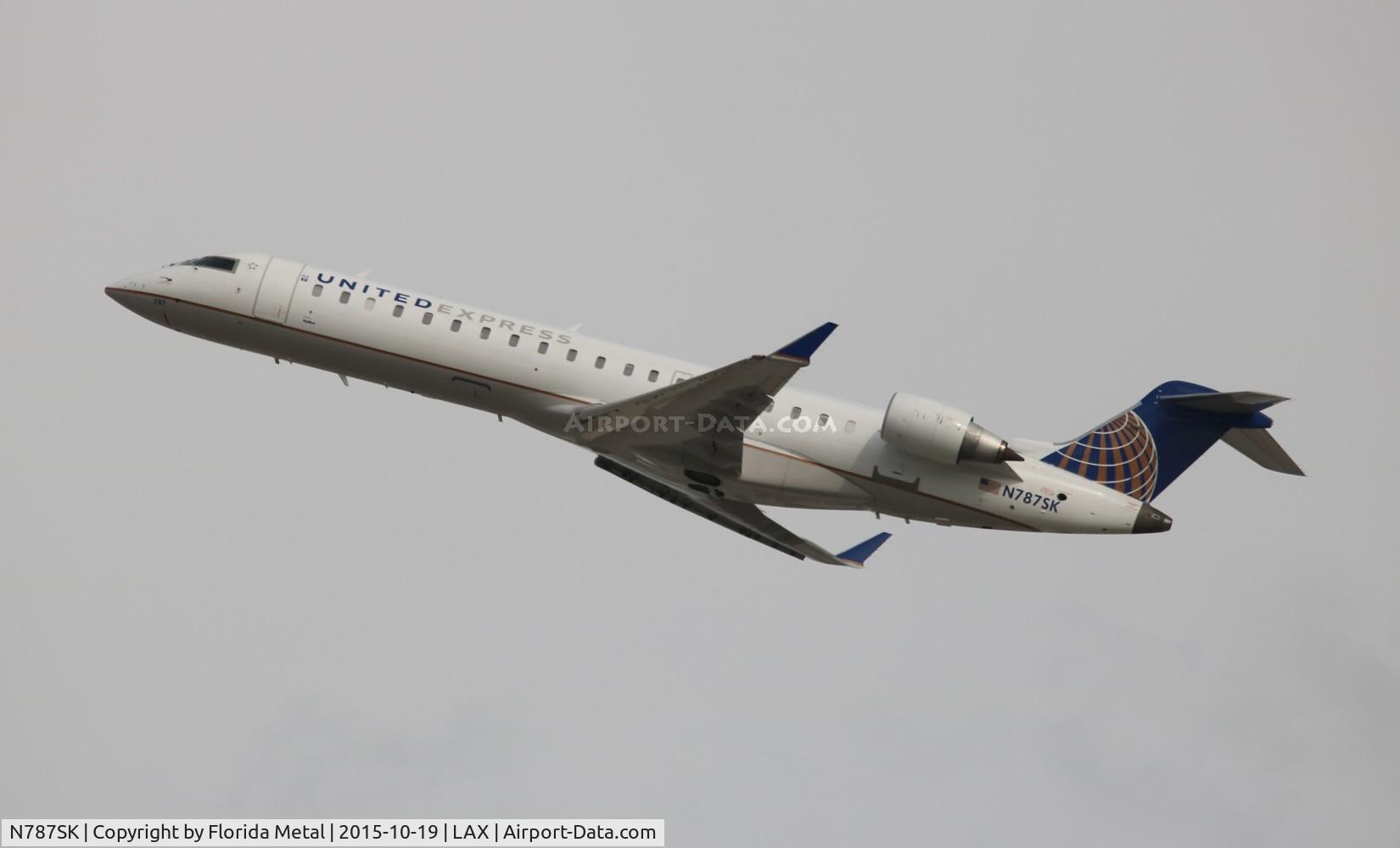 N787SK, 2009 Bombardier CRJ-700 (CL-600-2C10) Regional Jet C/N 10288, United Express