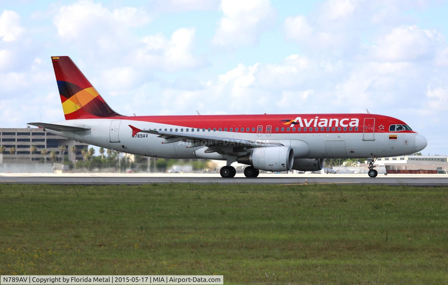 N789AV, 2011 Airbus A320-214 C/N 4789, Avianca