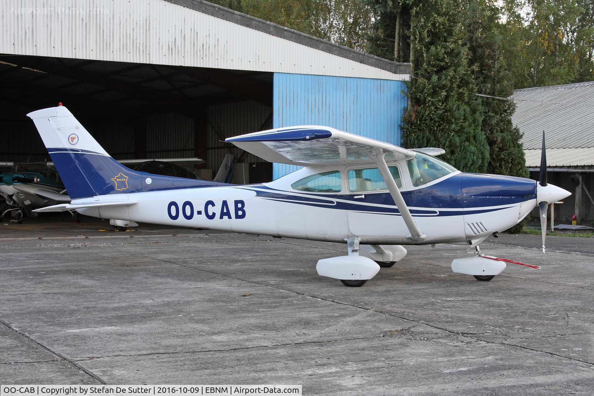 OO-CAB, 1981 Cessna 182R Skylane C/N 18267970, First picture.