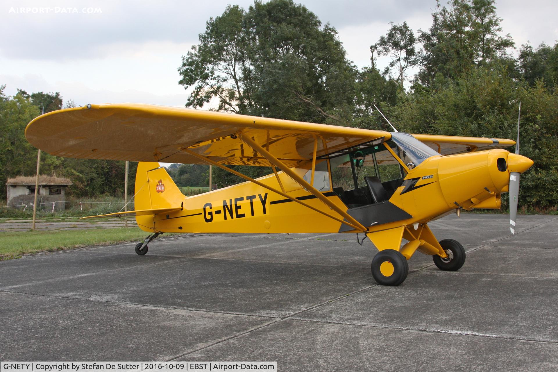 G-NETY, 1994 Piper PA-18-150 Super Cub C/N 1809108, @ EBST.