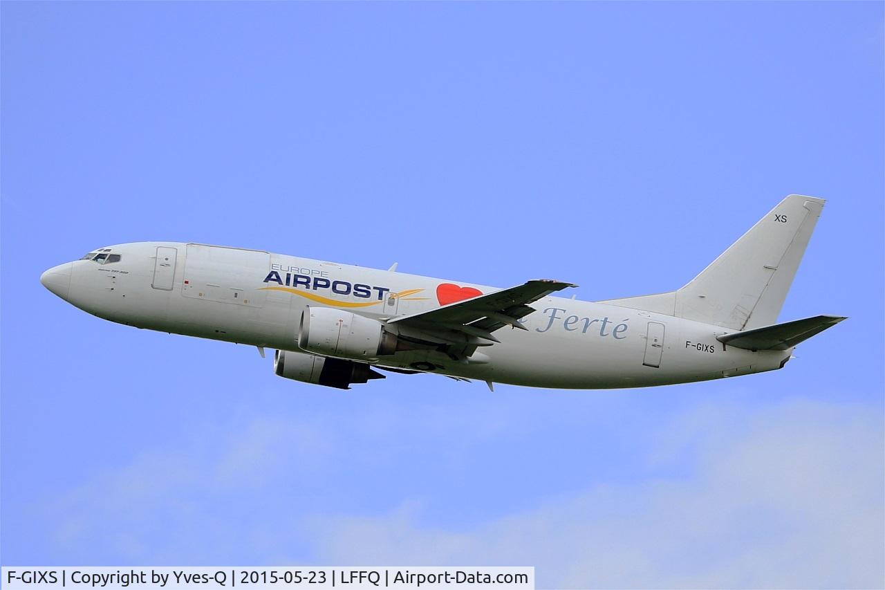 F-GIXS, 1994 Boeing 737-36QCF C/N 27347, Boeing 737-36QCF, On display, La Ferté-Alais Airfield (LFFQ) Air show 2015