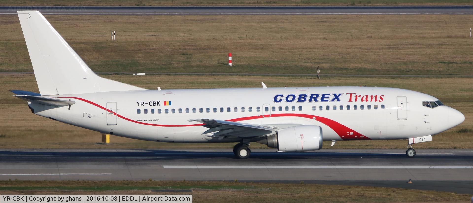YR-CBK, 1992 Boeing 737-382 C/N 25162, Flying since 3 weeks by Cobrex Trans