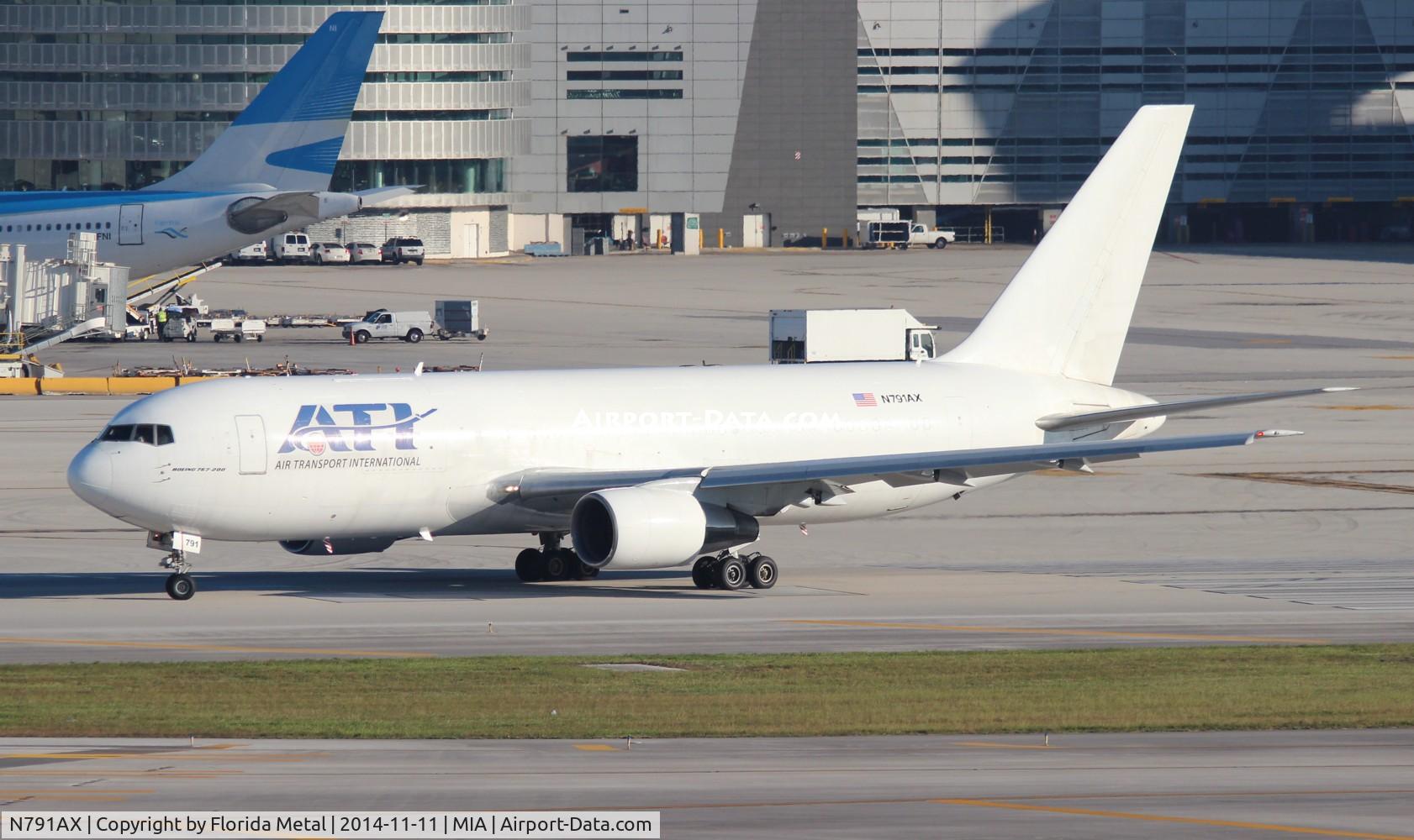 N791AX, 1984 Boeing 767-281 C/N 23141, ATI 767-200
