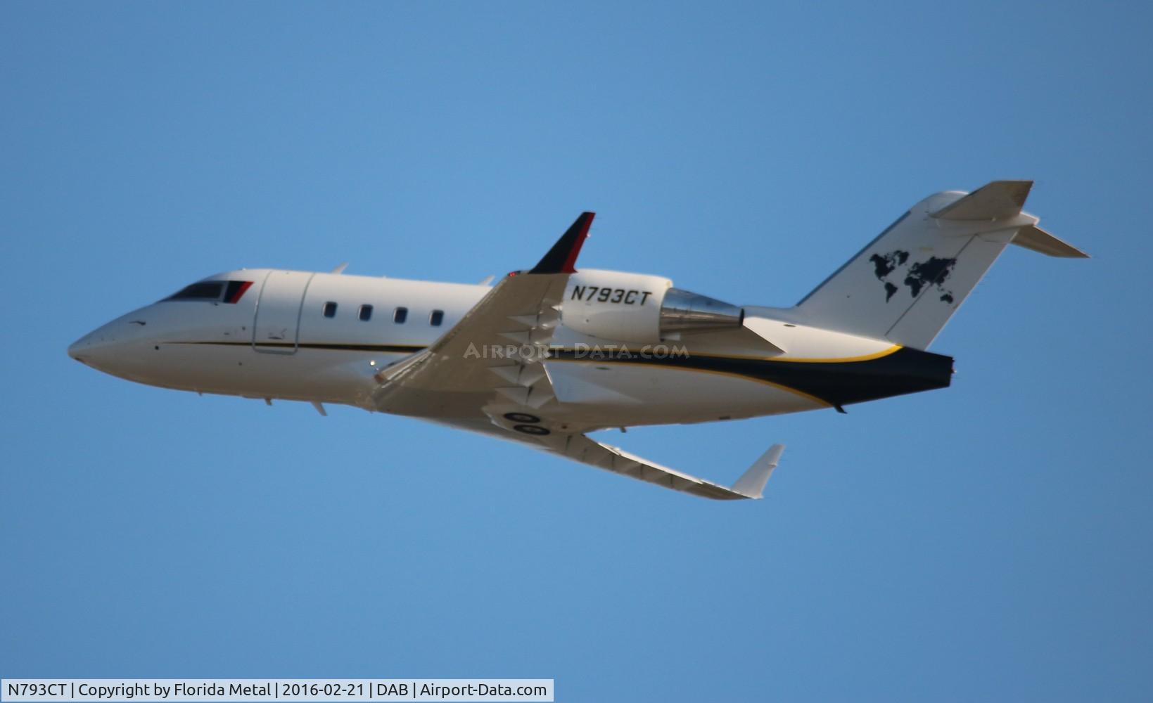 N793CT, 2006 Bombardier Challenger 604 C/N 5643, Caterpillar Construction Eqt