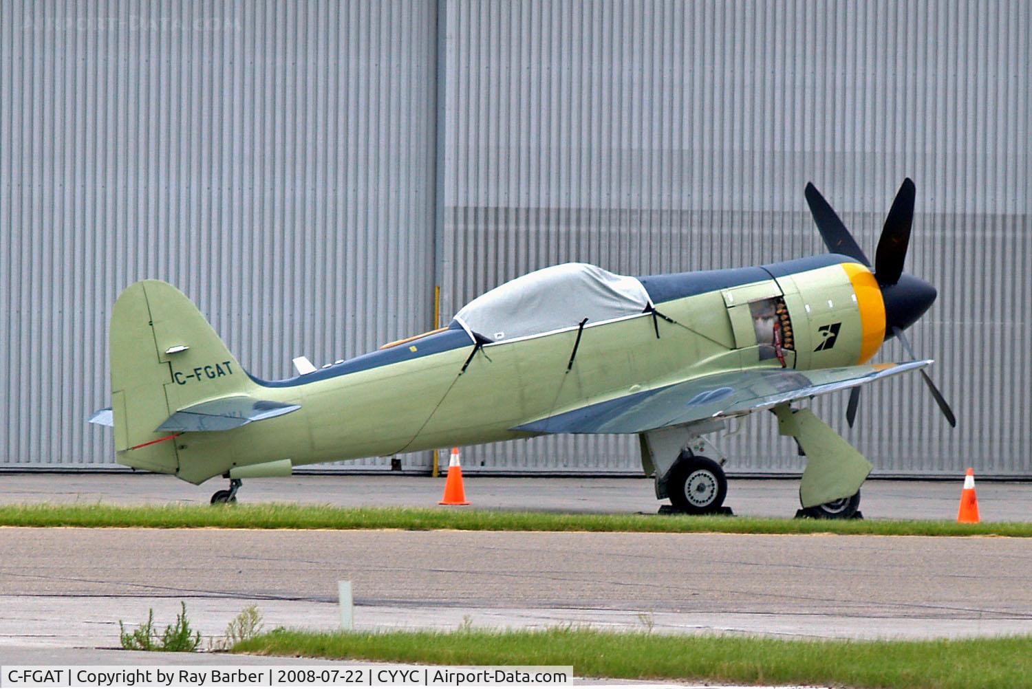 C-FGAT, 1957 Hawker Sea Fury T.20S C/N 41H/623282, Hawker Sea Fury T.20 [41H/623282] Calgary Int'l~C 22/07/2008