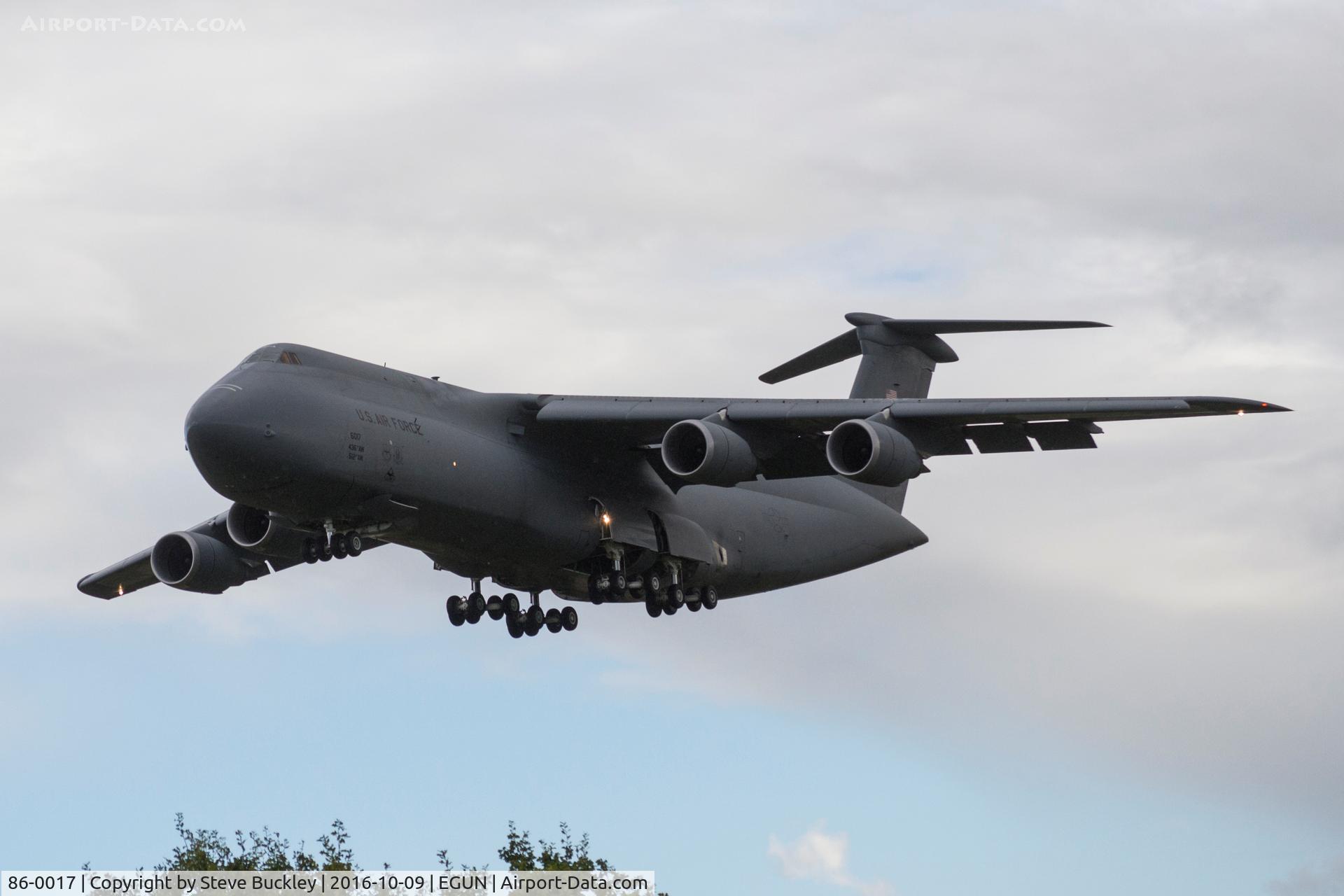 86-0017, Lockheed C-5M Super Galaxy C/N 500-0103, Lockheed C-5M 