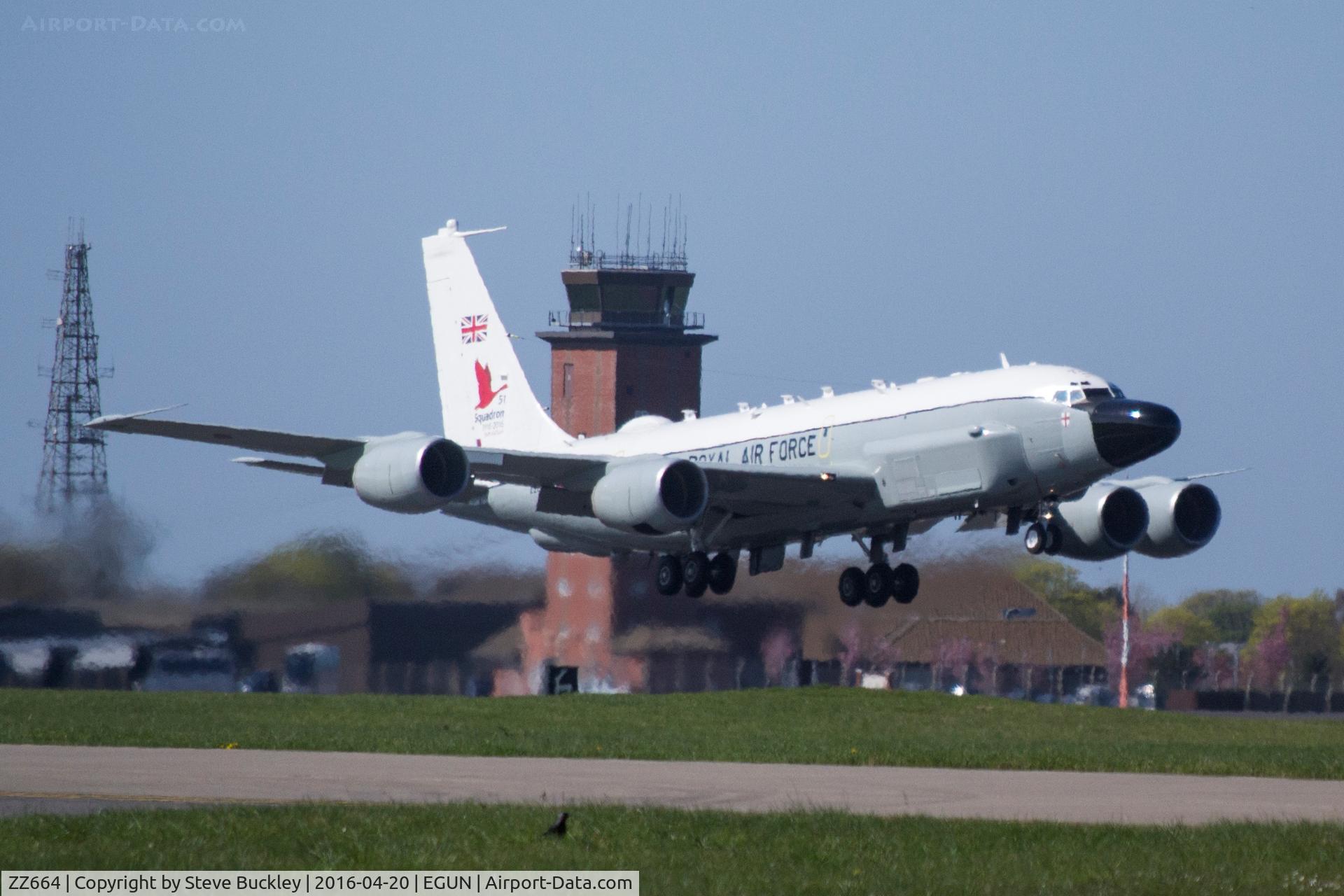 ZZ664, 1964 Boeing RC-135W Rivet Joint C/N 18773, Royal Air Force Boeing RC-135W 