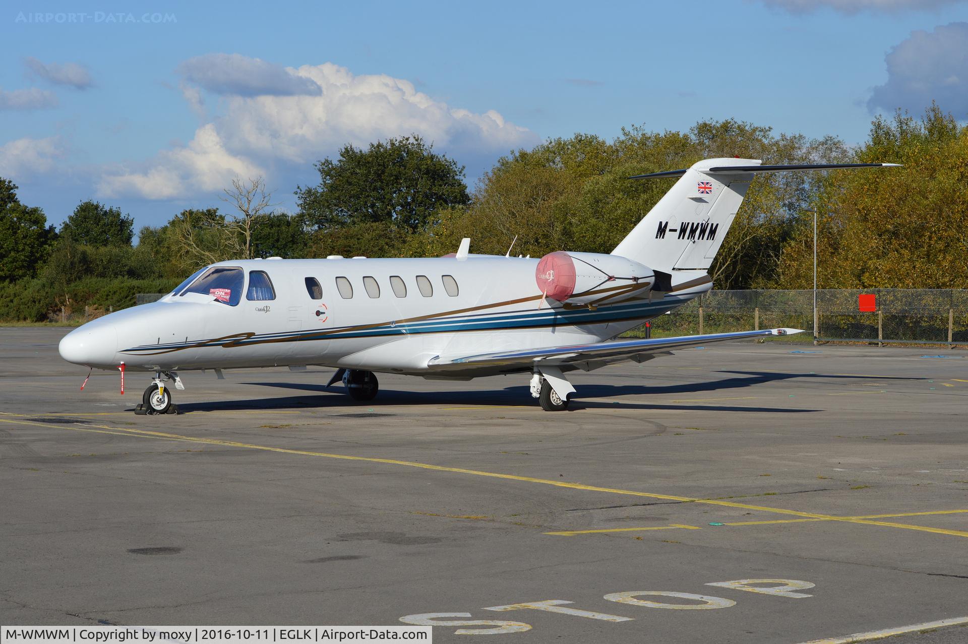 M-WMWM, 2002 Cessna 525A CitationJet CJ2 C/N 525A-0113, Cessna 525A Citation at Blackbushe.
