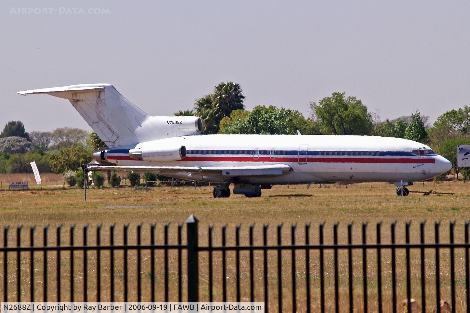 N2688Z, 1971 Boeing 727-44C C/N 20476, Boeing 727-44C [20476] (Dodson Int'l Aircraft Parts) Pretoria-Wonderboom~ZS 19/09/2006. Some heat haze minus titles.
