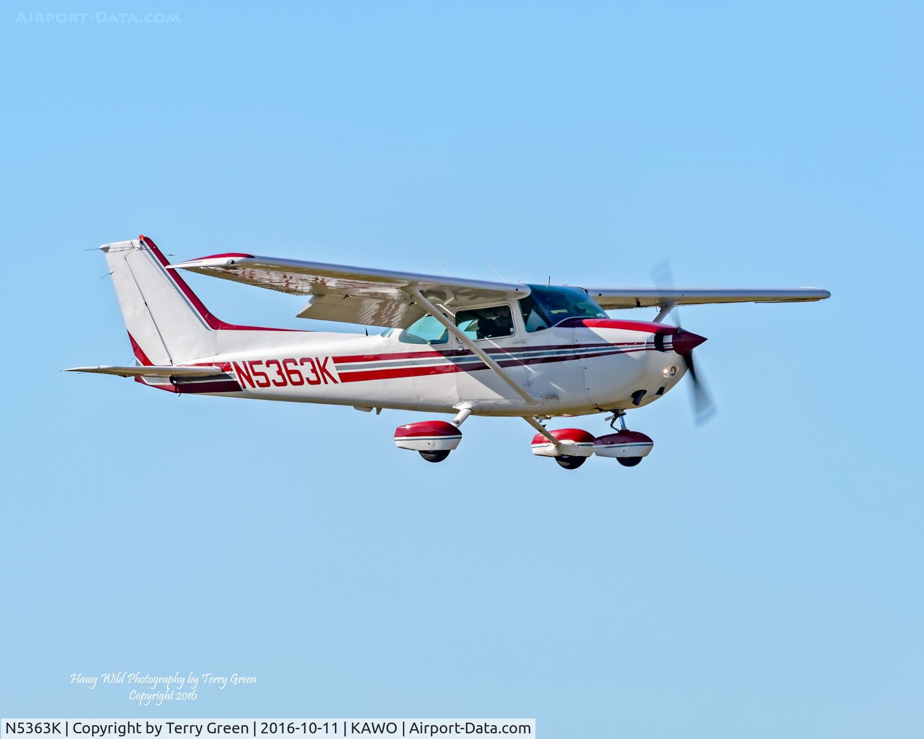 N5363K, 1980 Cessna 172P C/N 17274081, Arlington Airport
