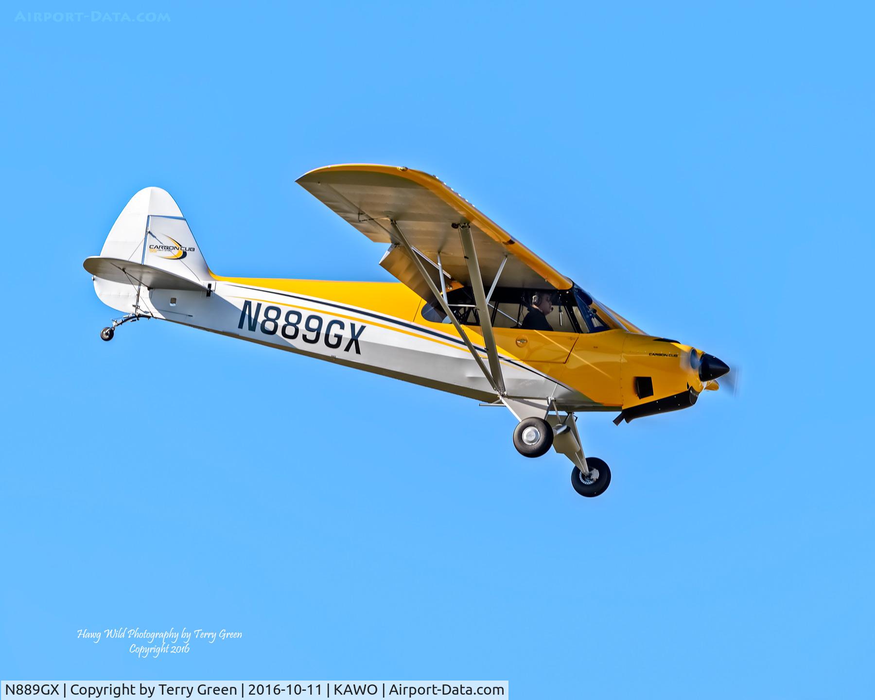 N889GX, Cub Crafters, Inc. CC-11-160 C/N CC11-00412, Arlington Airport