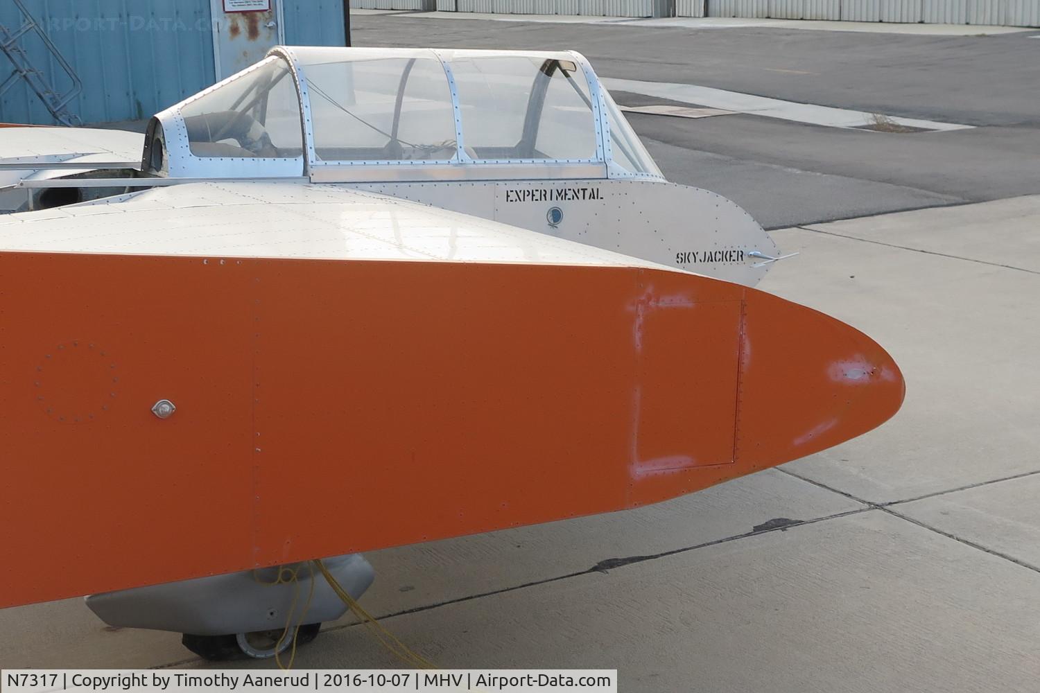 N7317, 1974 Sawyer SKYJACKER II C/N 001, 1974 Sawyer SKYJACKER II, c/n: 001