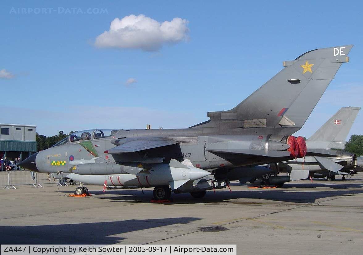 ZA447, 1983 Panavia Tornado GR.4 C/N 235/BS077/3113, RAF Coltishall