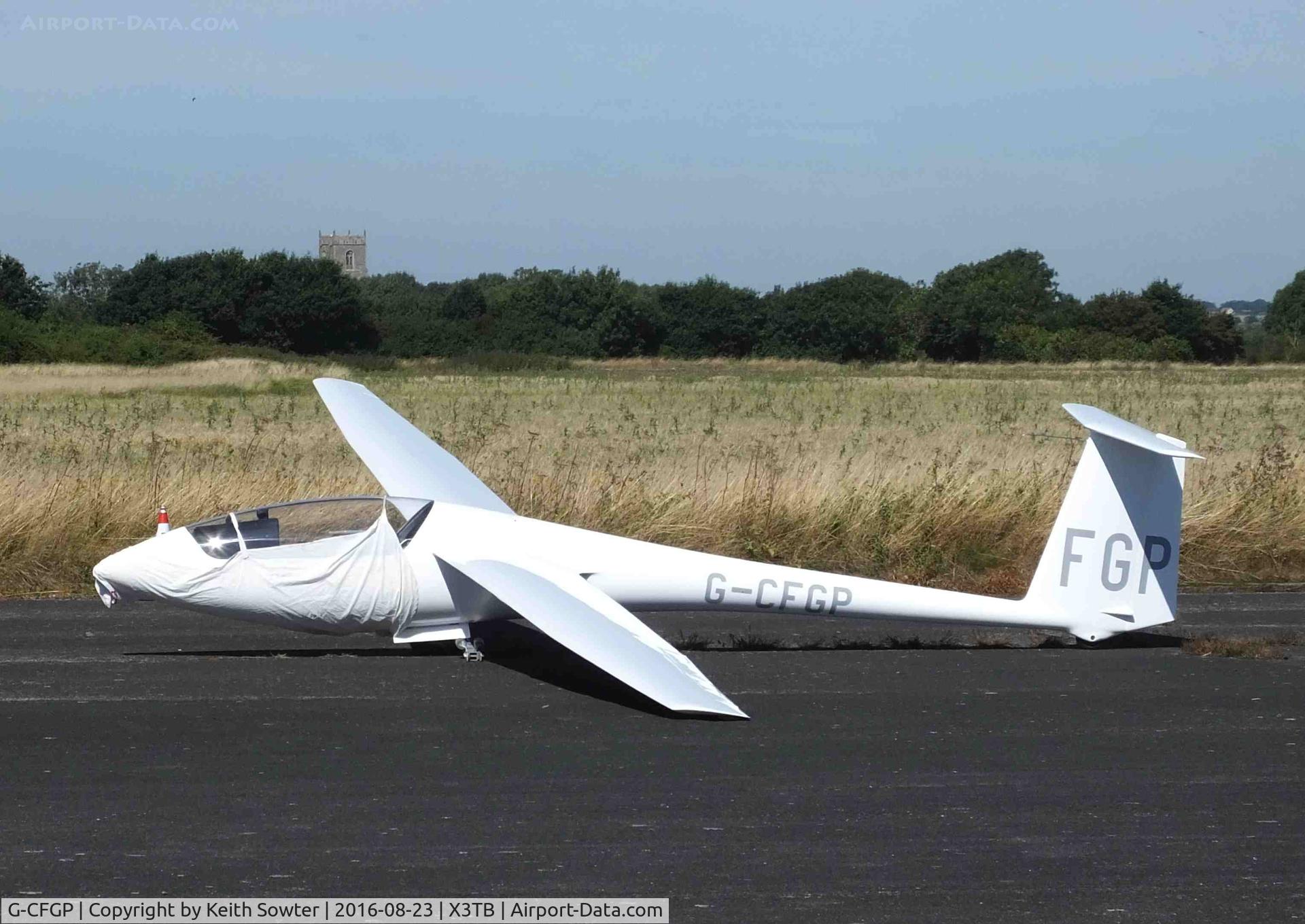 G-CFGP, Schleicher ASW-19 C/N 19121, Norfolk Gliding Club