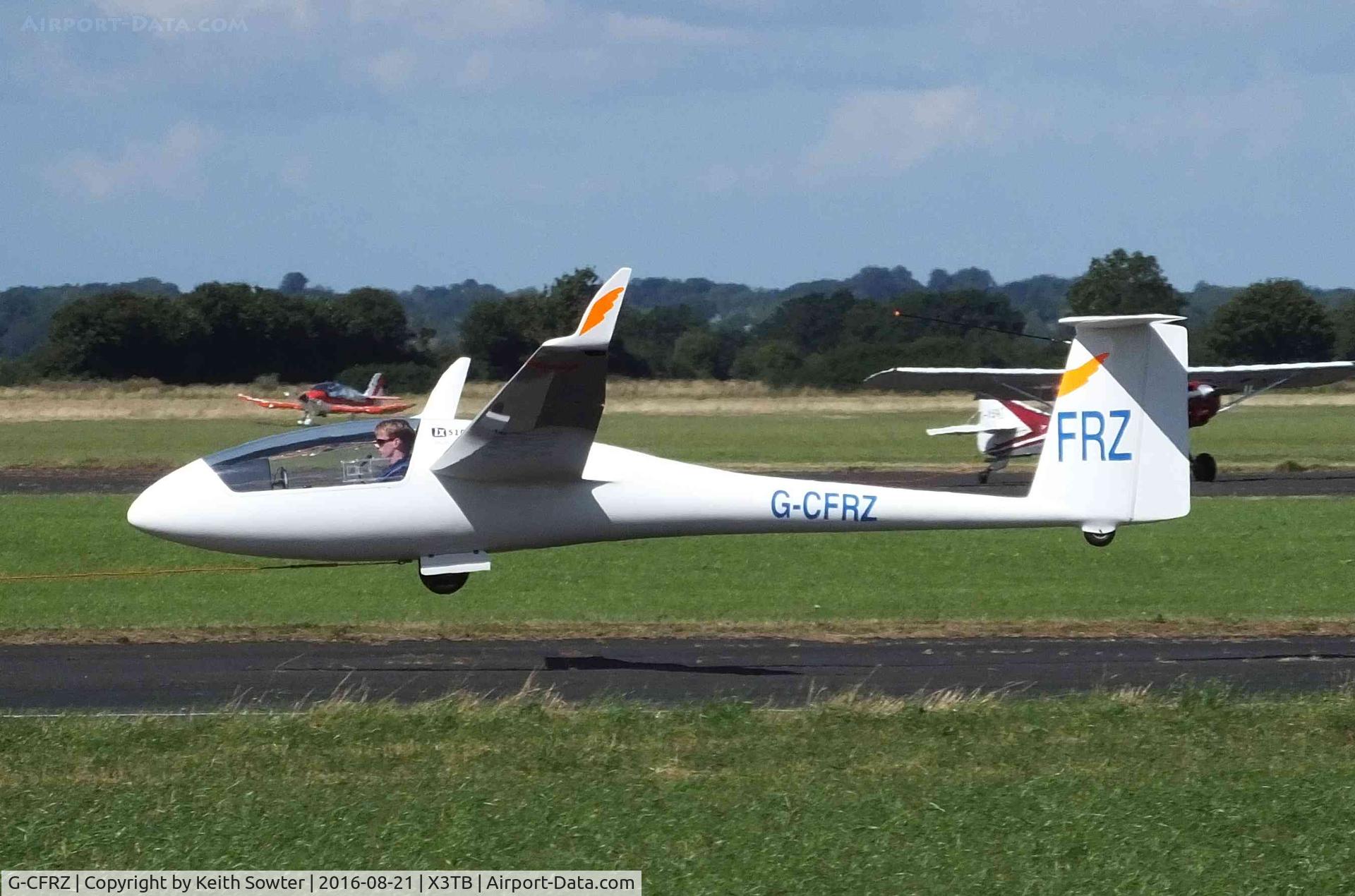 G-CFRZ, Schempp-Hirth HS-4 Standard Cirrus C/N 348G, Gliding Comp
