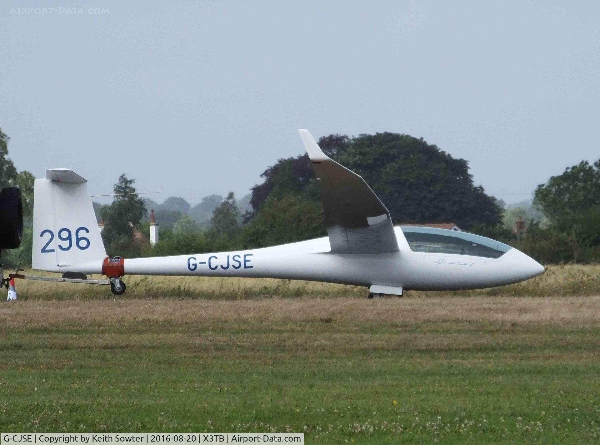 G-CJSE, Schempp-Hirth Discus b C/N 365, Glider Comp