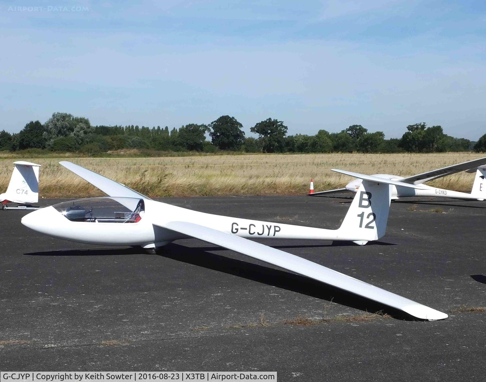 G-CJYP, Grob G-102 Club Astir IIIb C/N 5018CB, Glider Comp