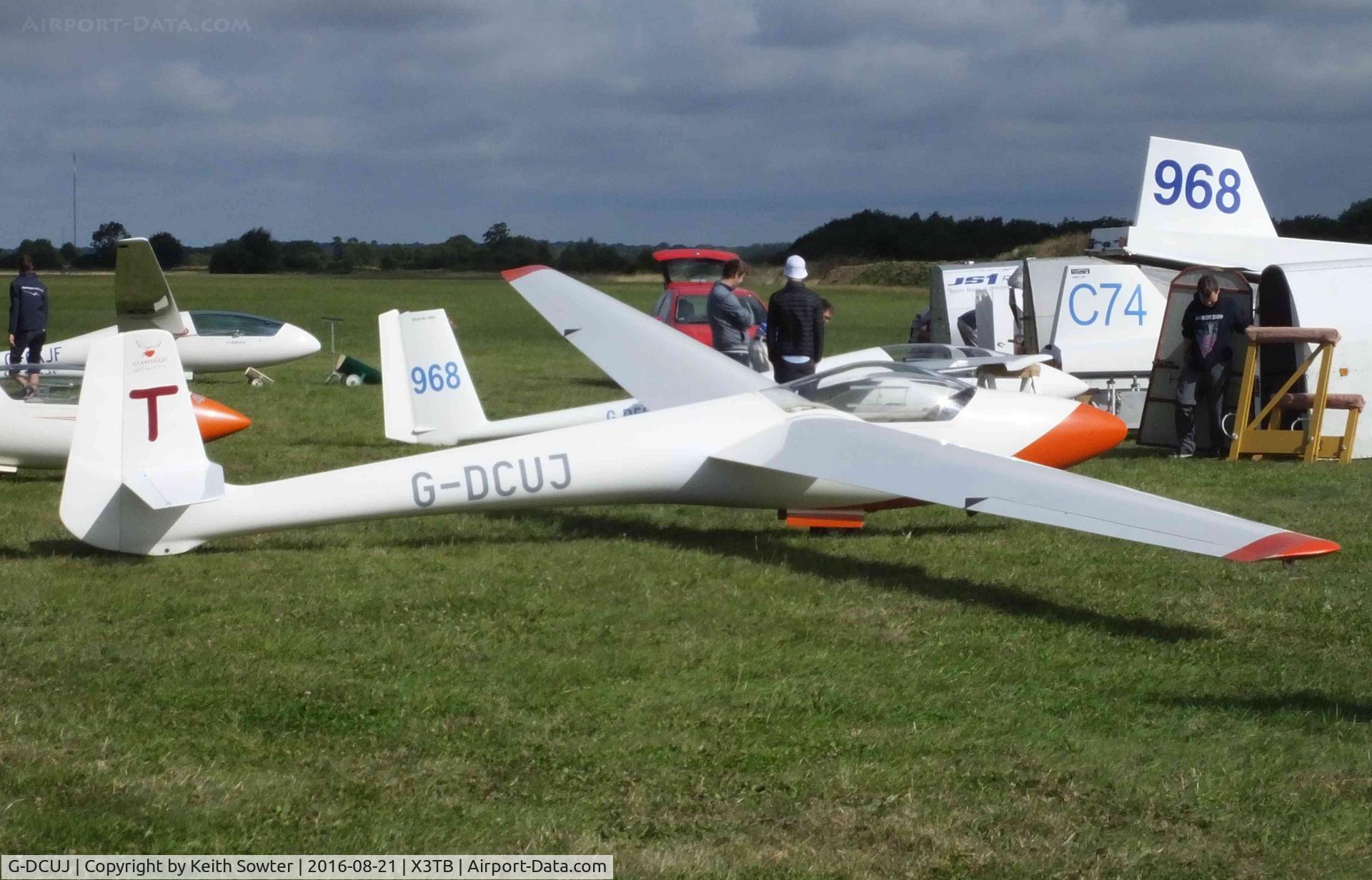 G-DCUJ, Glasflugel H-201B Standard Libelle C/N 370, Glider Comp
