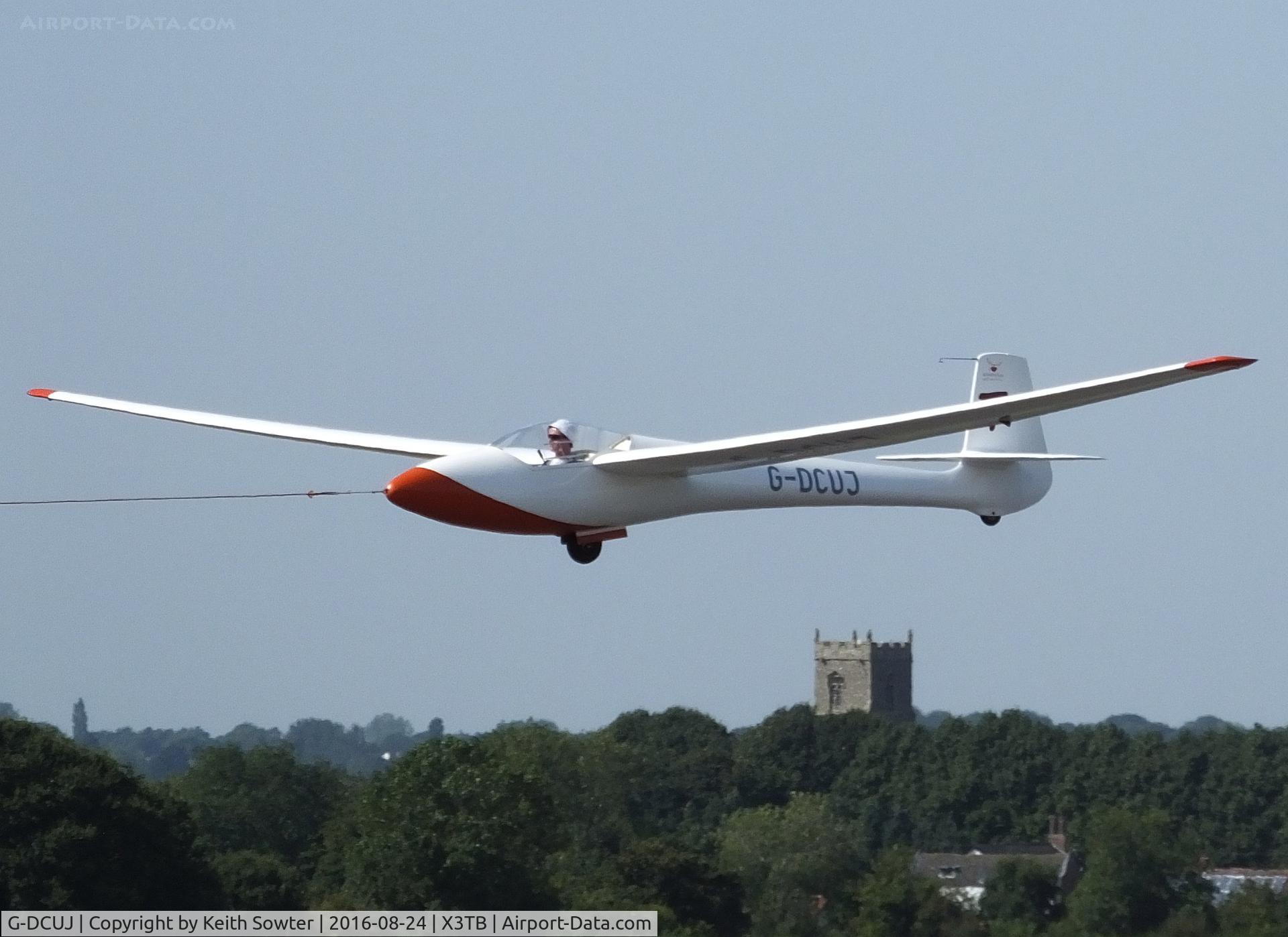 G-DCUJ, Glasflugel H-201B Standard Libelle C/N 370, Glider Comp