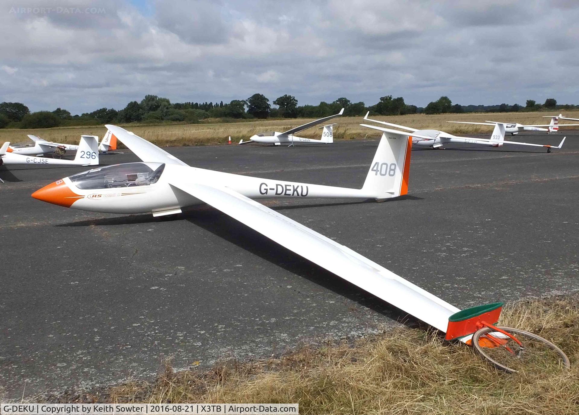 G-DEKU, 1980 Schleicher ASW 20 L C/N 20384, Glider Vomp