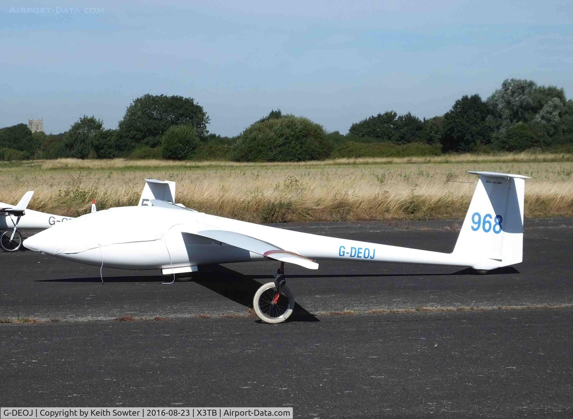G-DEOJ, 1982 Centrair ASW-20FL C/N 20512, Glider Comp