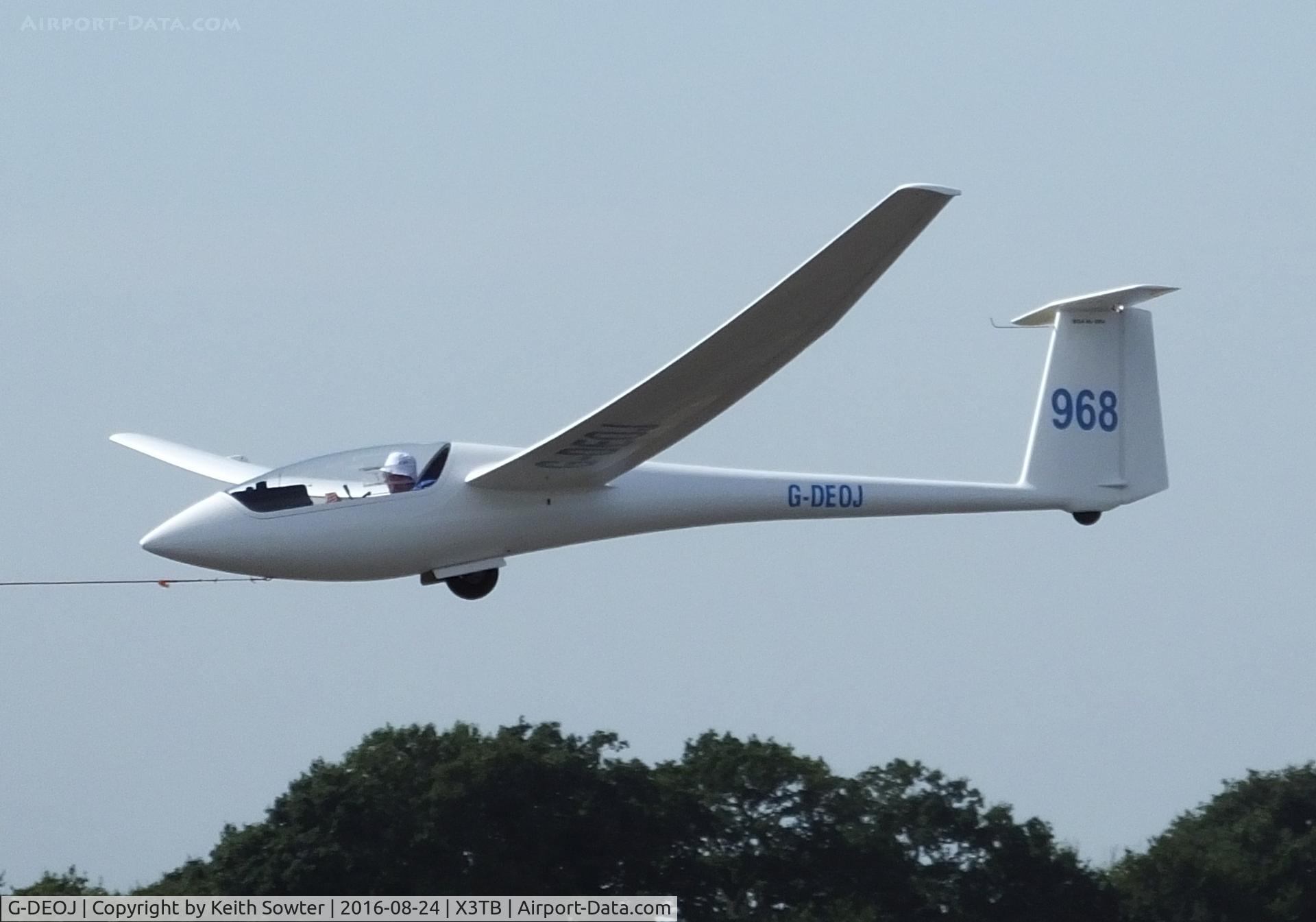 G-DEOJ, 1982 Centrair ASW-20FL C/N 20512, Glider Comp