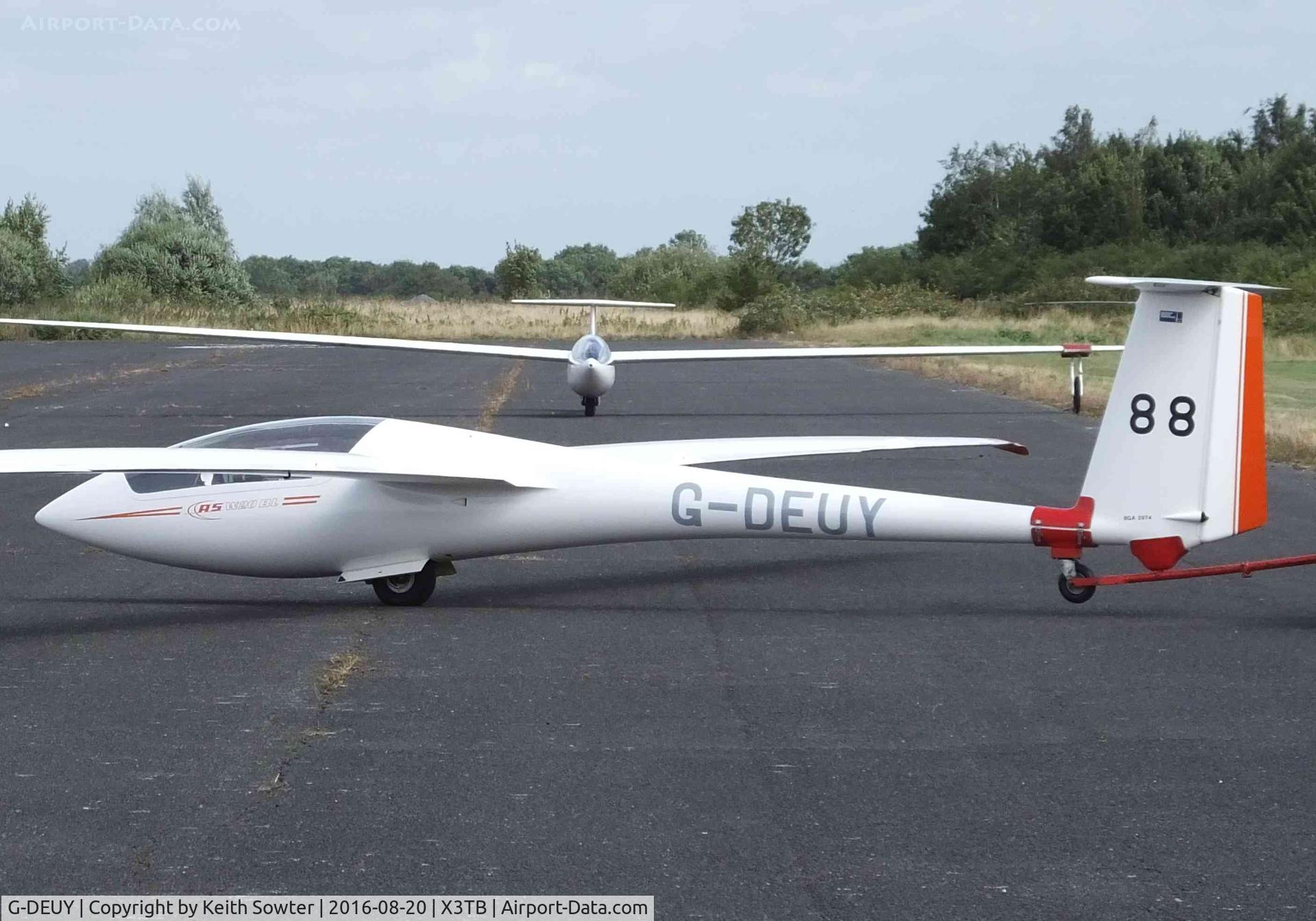 G-DEUY, 1984 Schleicher ASW-20BL C/N 20645, Glider Comp