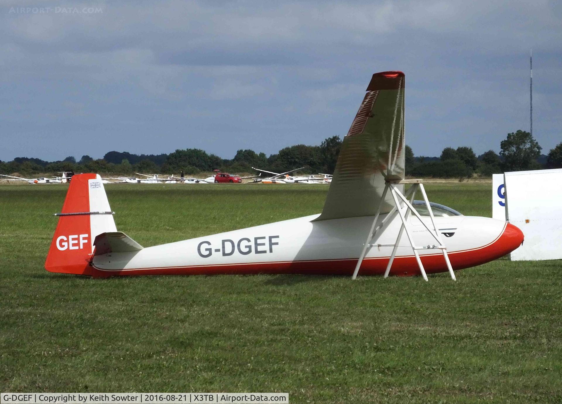 G-DGEF, 1965 Schleicher Ka-6CR Rhonsegler C/N 6459, Glider Comp