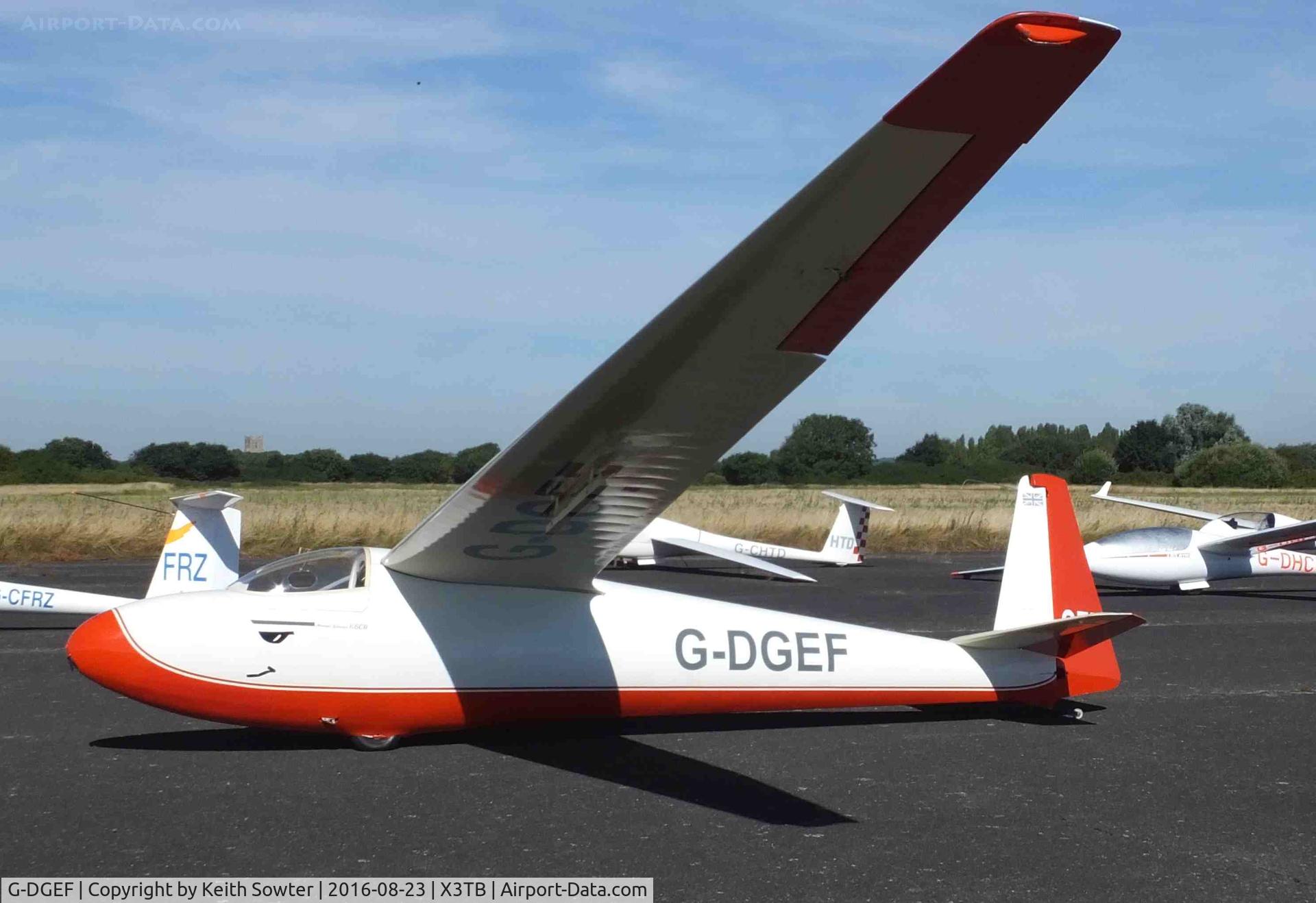 G-DGEF, 1965 Schleicher Ka-6CR Rhonsegler C/N 6459, Glider Comp