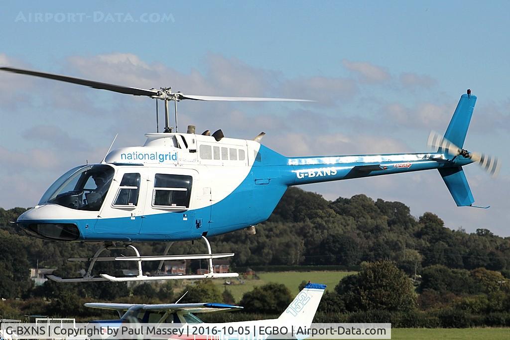 G-BXNS, 1977 Bell 206B JetRanger III C/N 2385, Carries 