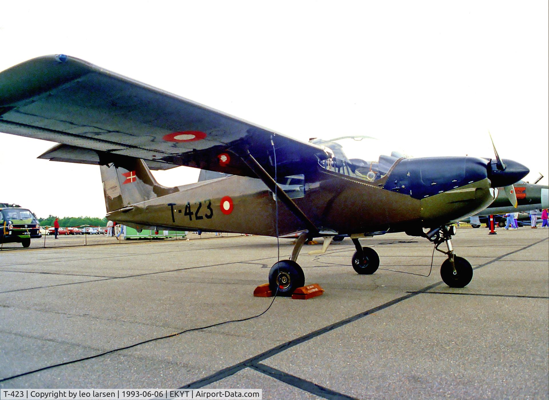 T-423, Saab T-17 Supporter C/N 15-223, Danish Air Force Air Show Aalborg 6.6.93