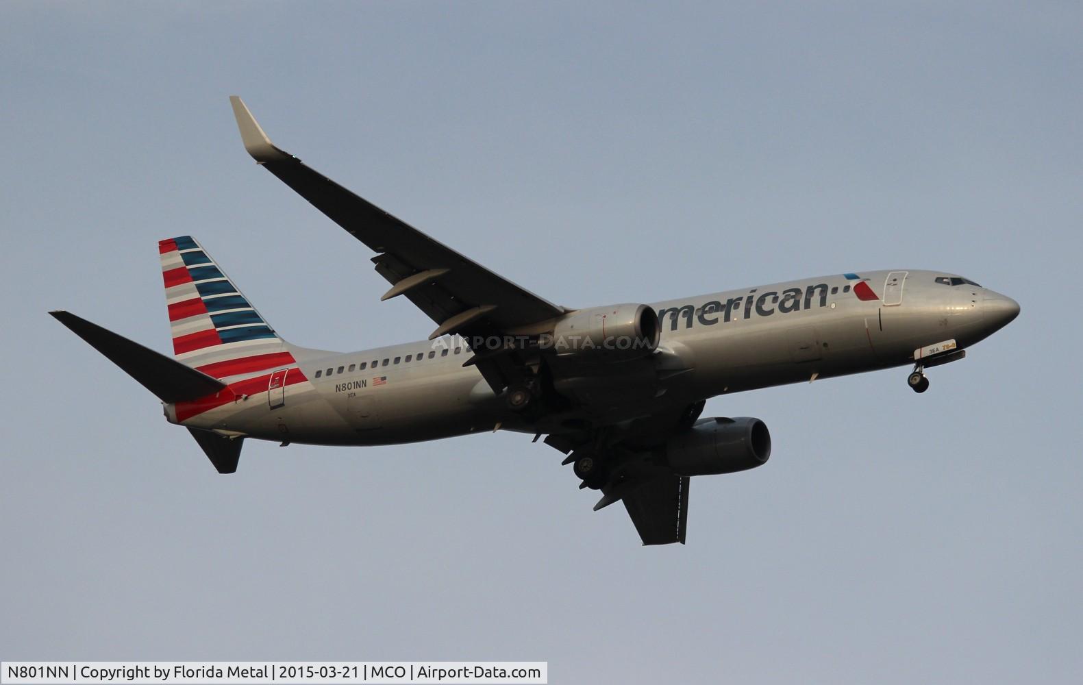 N801NN, 2009 Boeing 737-823 C/N 29565, American