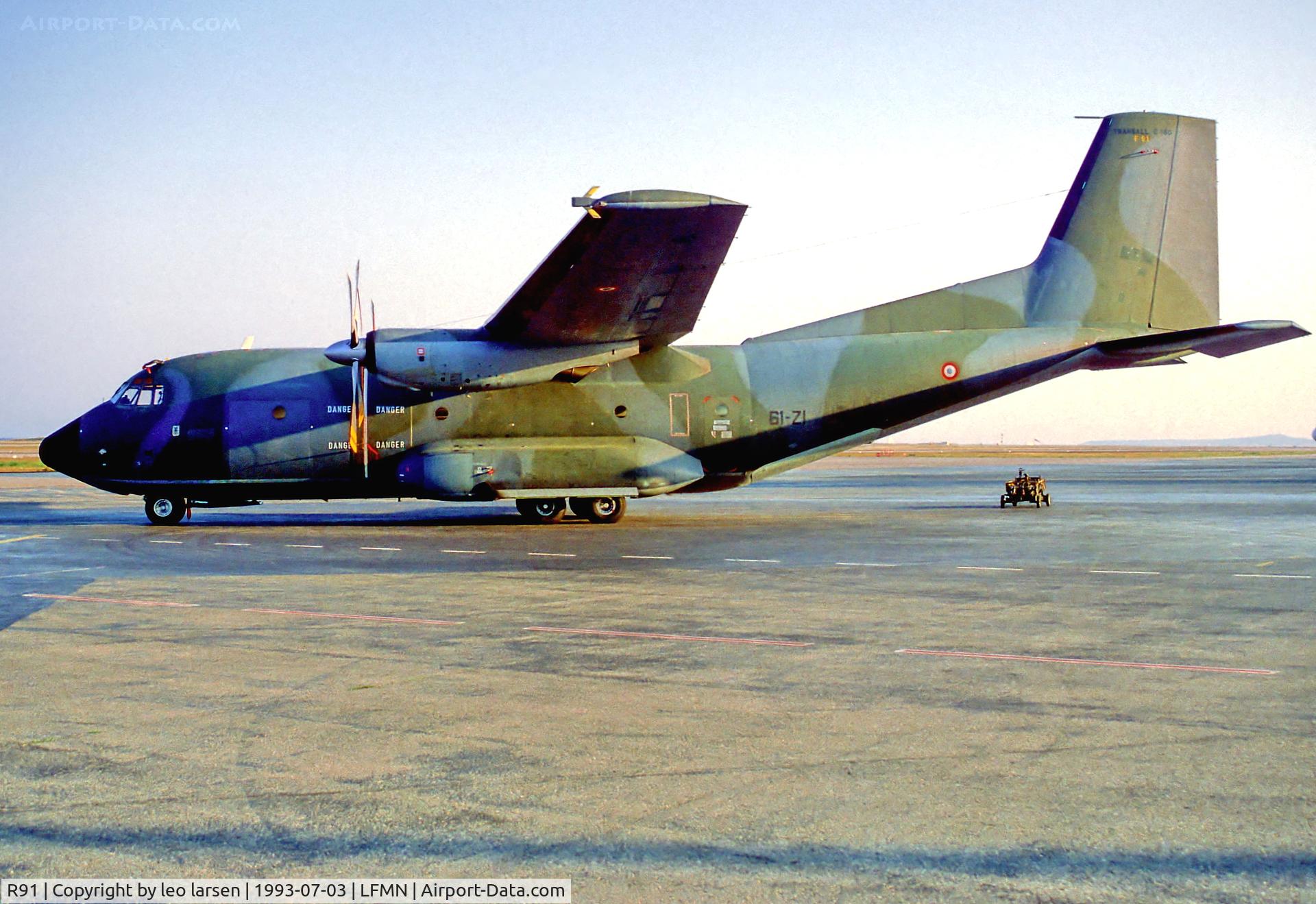 R91, Transall C-160R C/N 91, Nice 3.7.93