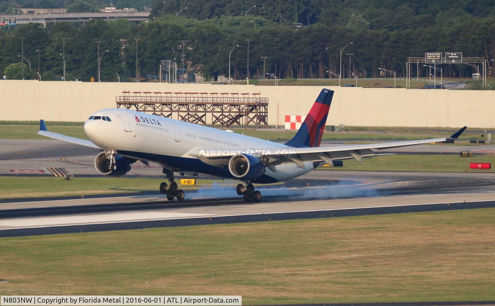 N803NW, 2003 Airbus A330-323 C/N 0542, Delta