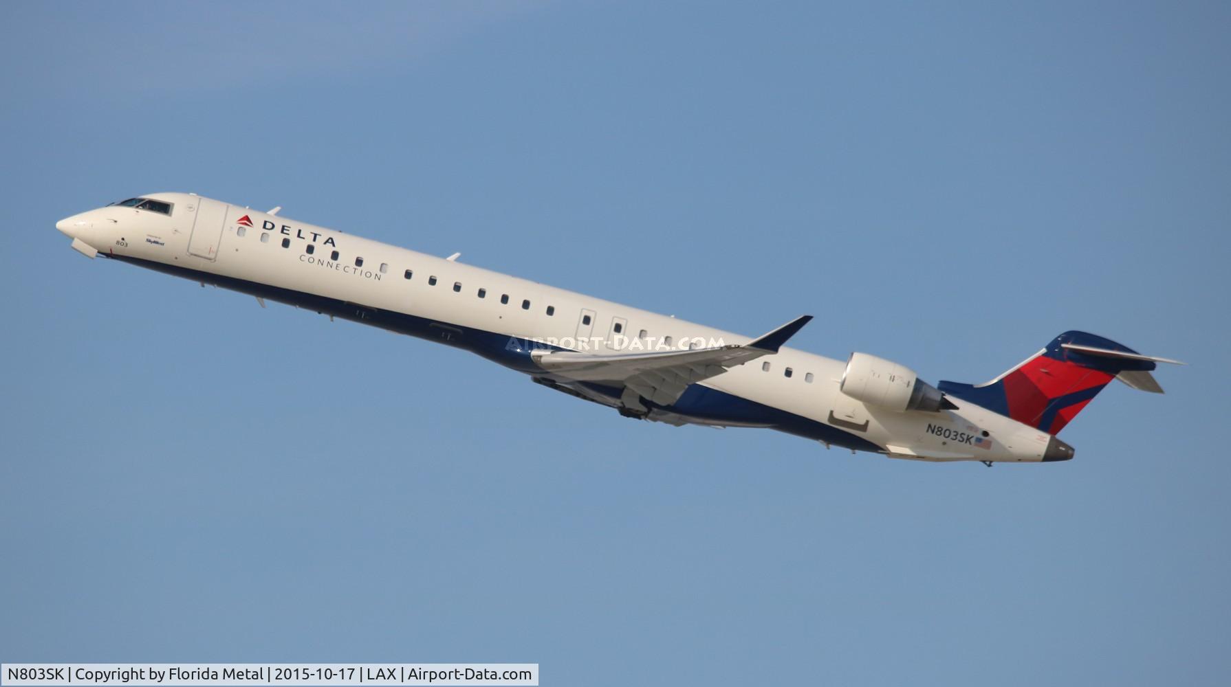 N803SK, 2006 Bombardier CRJ-900ER (CL-600-2D24) C/N 15062, Delta Connection