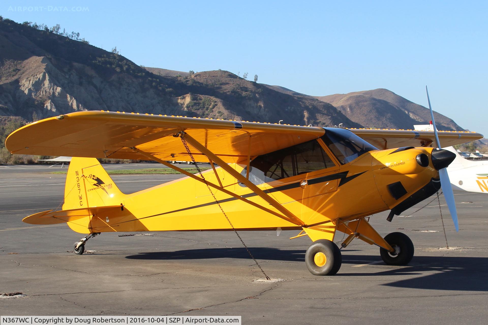 N367WC, Cub Crafters CC11-160 Carbon Cub SS C/N CC11-00151, 2010 CubCrafters CC11-160 CARBON CUB SS S-LSA, CubCrafters CC340 180 Hp for 5 minutes, 80 Hp continuous, wing Micro vortex generators