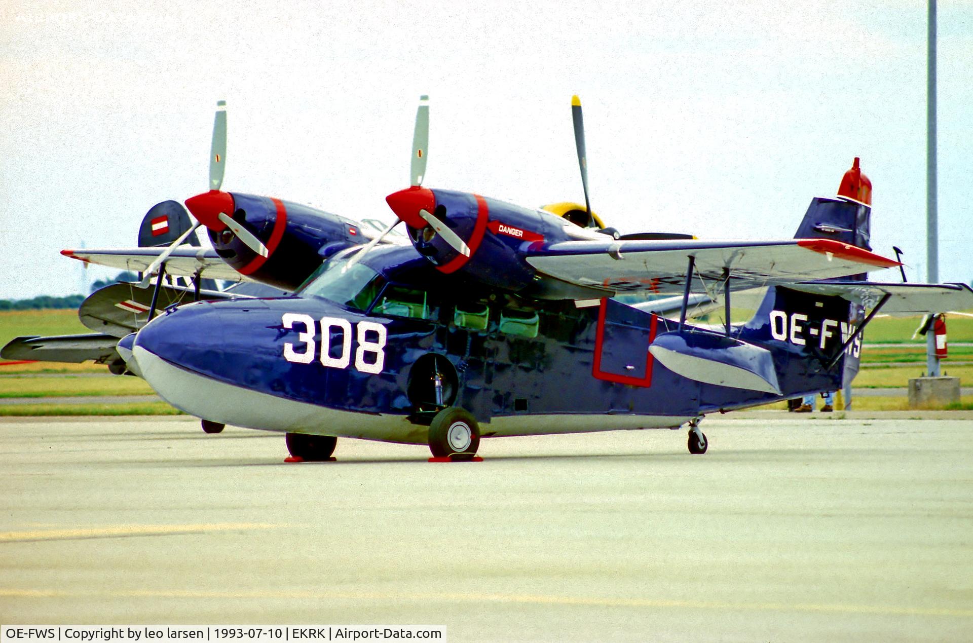 OE-FWS, 1956 SCAN 30 (G-44A Widgeon) C/N 30, Roskilde Air Show 10.7.93