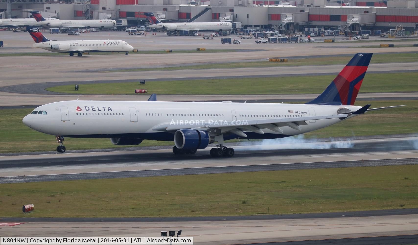 N804NW, 2003 Airbus A330-323 C/N 0549, Delta