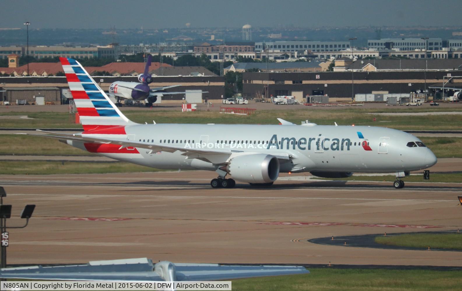 N805AN, 2015 Boeing 787-8 Dreamliner C/N 40623, American