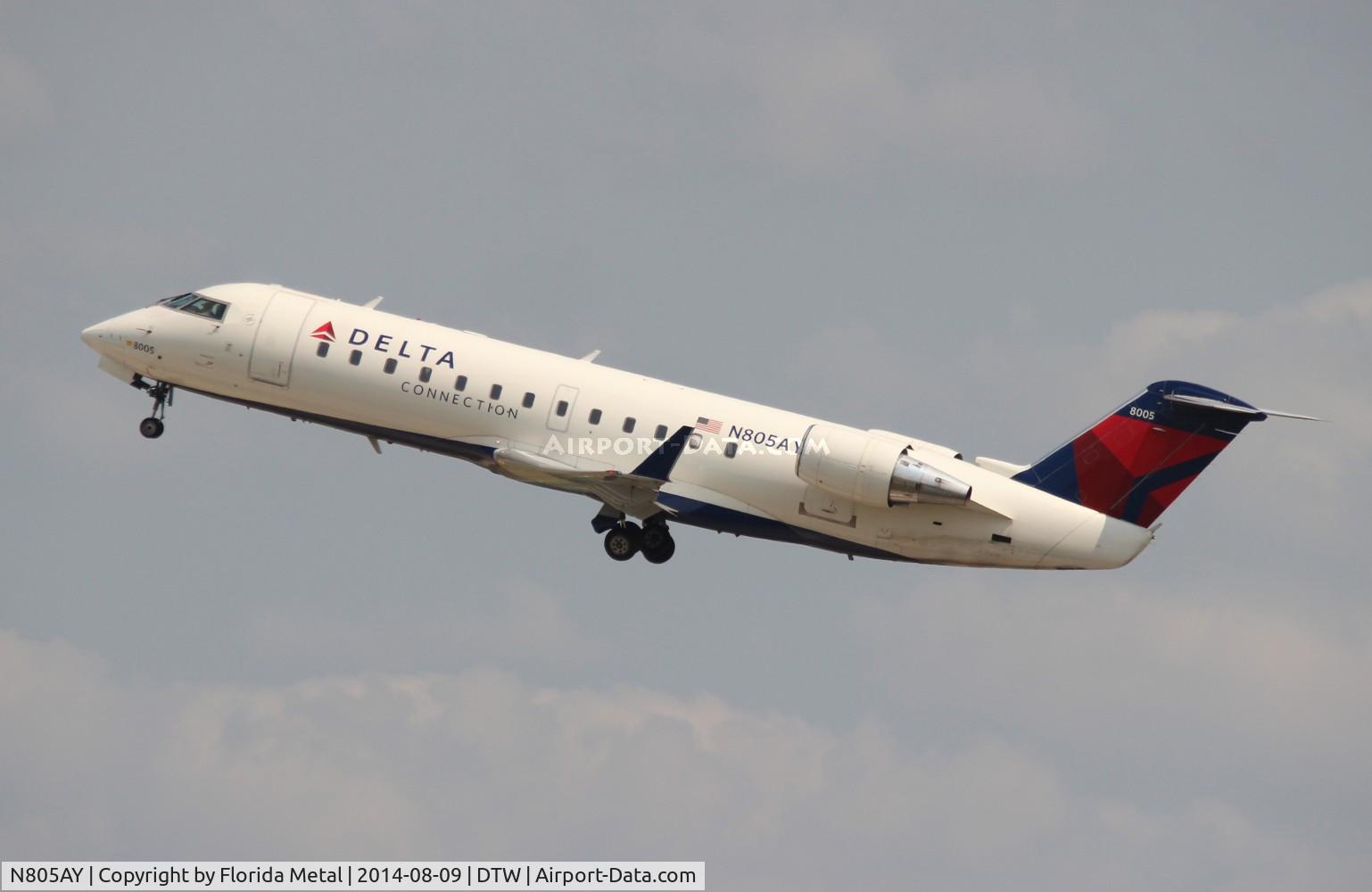 N805AY, 2005 Bombardier CRJ-200LR (CL-600-2B19) C/N 8005, Delta Connection
