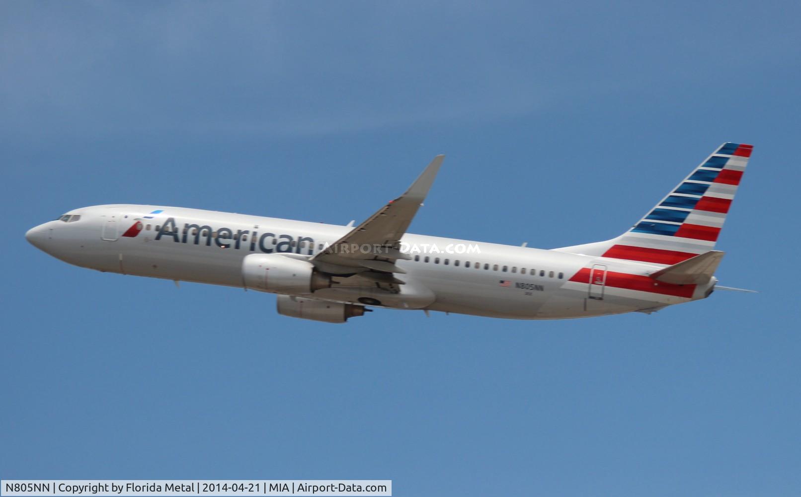 N805NN, 2009 Boeing 737-823 C/N 31075, American