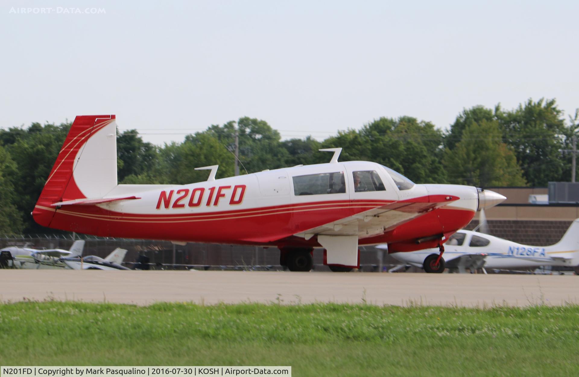 N201FD, 1977 Mooney M20J 201 C/N 24-0168, Mooney M20J