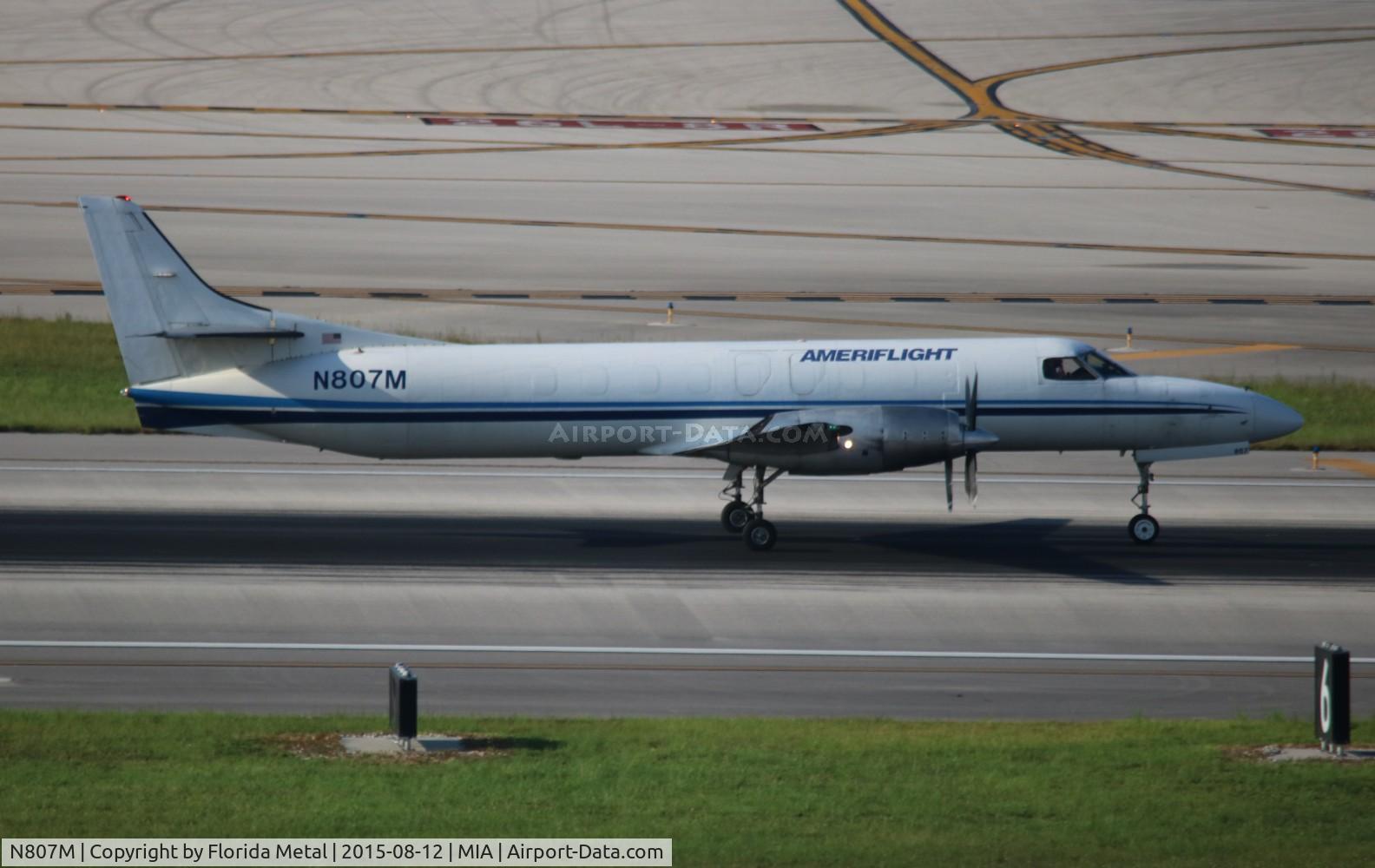 N807M, 1981 Swearingen SA227-AT C/N AT-454B, Ameriflight